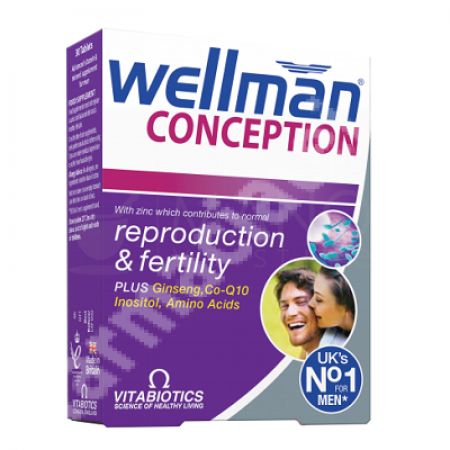 Wellman Conception, 30 tablete, Vitabiotics