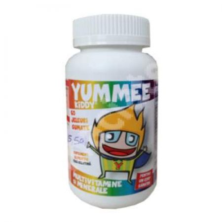 Yummee Kiddy cu multivitamine si minerale, 60 jeleuri, Farmex Company