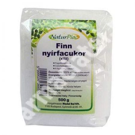 Zahar din mesteacan filandez Xilitol, 500 g, Natur Piac