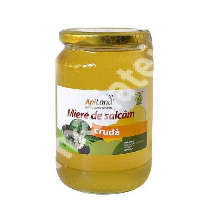 Miere cruda eco de salcam, 1 kg, Apiland