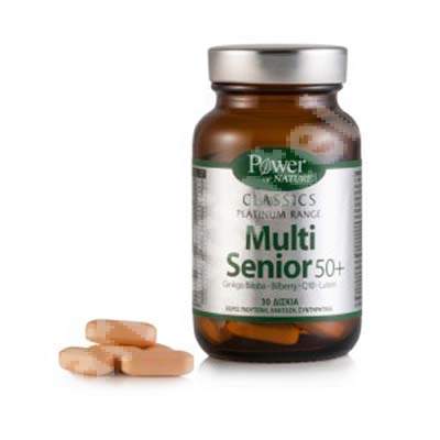 Multi Senior 50+, 30 tablete, Power Of Nature