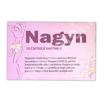 Nagyn, 10 capsule vaginale, Heaton