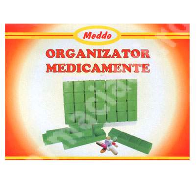 Organizator Medicamente Saptamanal, Meddo