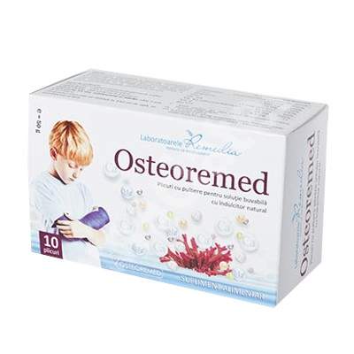 Osteoremed, 10 plicuri, Remedia