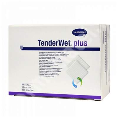 Pansament hidroactiv TenderWet plus, 10 cm x 10 cm, 10 bucati, Hartmann