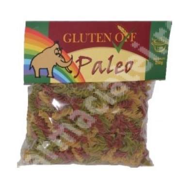 Paste din faina de susan fara gluten Spirale colorate Paleolit, 250 g, Naturking