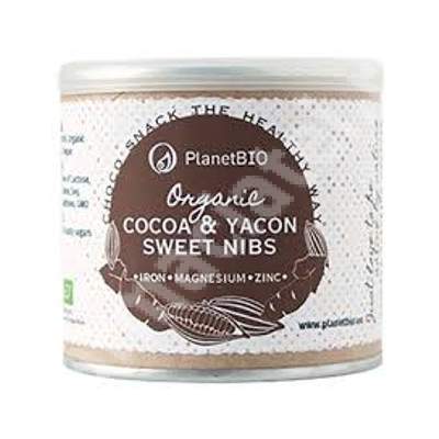 Penite dulci Bio cu cacao si yaca, 120 g, Planet Bio