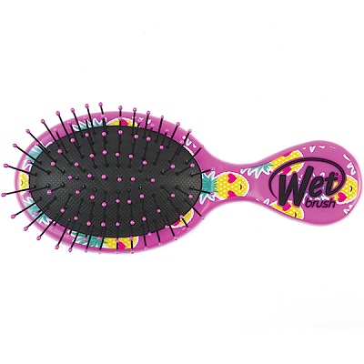 Perie de par Mini Happy Hair Smiley Ananas, Wet Brush