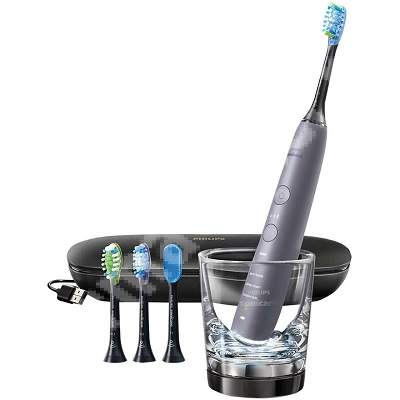 Periuta de dinti sonica electrica cu aplicatie Sonicare DiamondClean Smart, HX9924/47, Philips