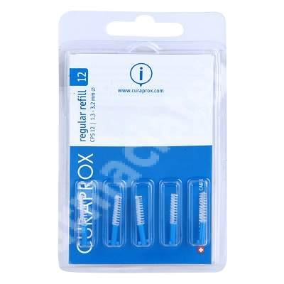 Periuta interdentara Regular Refill CPS 12 1.3 - 3.2 mm, 5 bucati, Curaprox