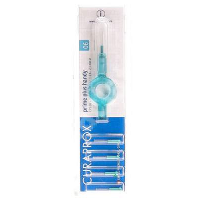 Periute interdentare Prime Plus Handy, nr. 6, 0.6-2.2 mm, Curaprox