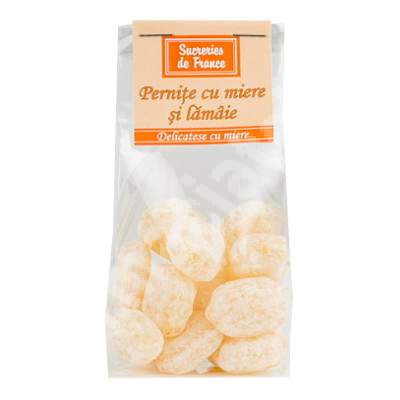 Pernite cu miere si lamaie, 100 g, Apidava