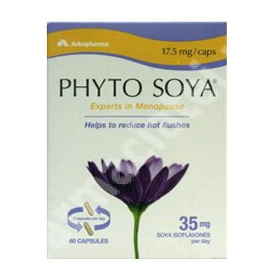 Phyto Soya 17.5 mg, 60 capsule, Arkopharma