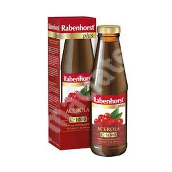 Piure de Acerola C 1000 Plus, 450 ml, Rabenhorst