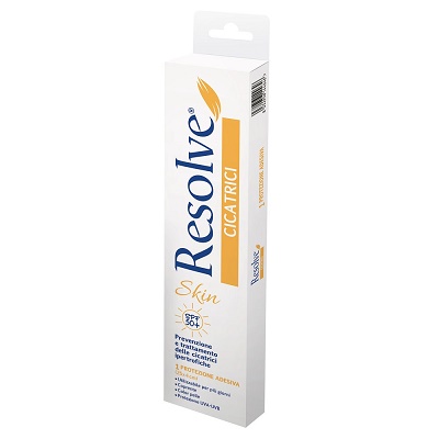 Plasture cicatrici Resolve Skin SPF50+, 25 x 4 cm, 1 bucata, Pietrasanta Pharma