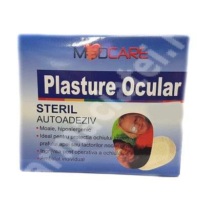 Plasture ocular, 50 bucati, Medcare