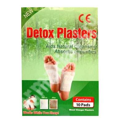 Plasturi detoxifianti Detox Plasters, 10 bucati, Sinomedi International Co