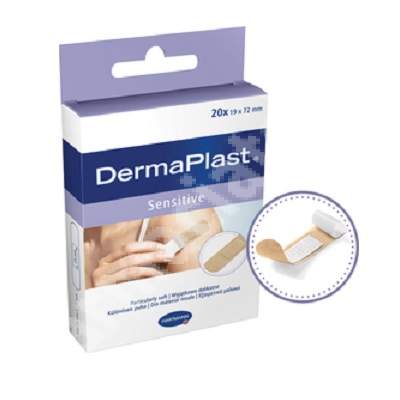 Plasturi pentru piele sensibila Dermaplast Sensitive, 20 bucati, Hartmann