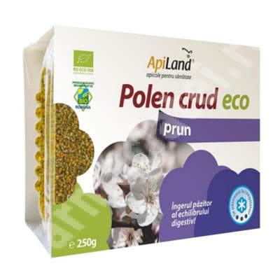 Polen crud eco Prun, 250 gr, Apiland