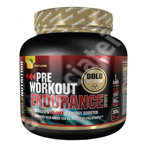 Pre Workout Endurance, 300 g, Gold Nutrition