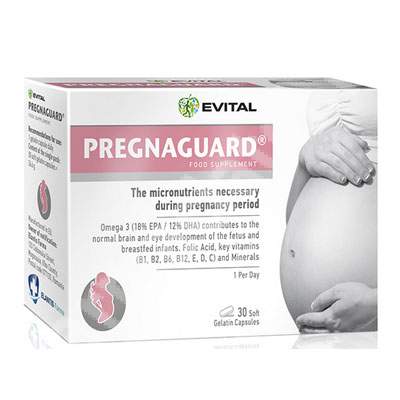 Pregnaguard, 30 capsule, Evital