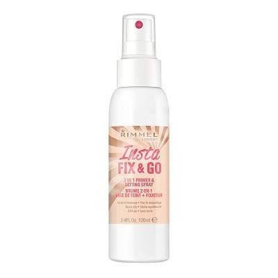 Primer si spray pentru fixarea machiajului Insta Fix & Go, 100 ml, Rimmel London