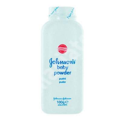 Pudra talc, Johnsons Baby, 100 g, Johnson&Johnson