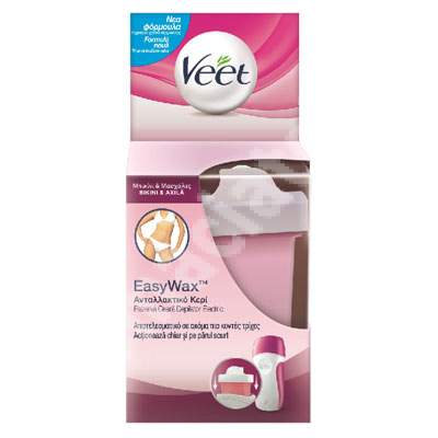 Rezerva ceara roll-on bikini si axila Easy Wax, 50 ml, Veet