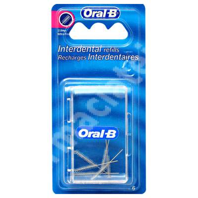 Rezerve cilindrice interdentare, 6 bucati, Oral-B