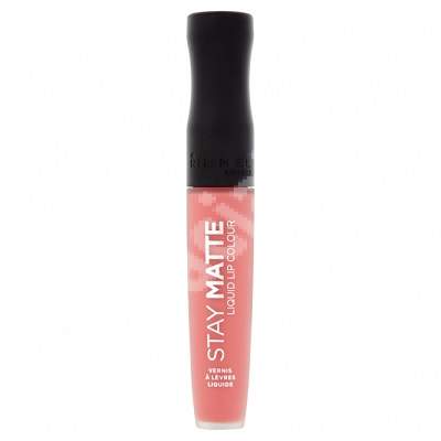 Ruj de buze lichid mat Stay Matte 200 Pink Blink, 5.5 ml, Rimmel London