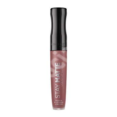 Ruj de buze lichid mat Stay Matte 220 Fatal Kiss, 5.5 ml, Rimmel London