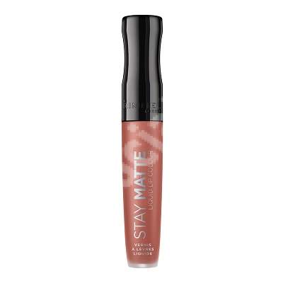 Ruj de buze lichid mat Stay Matte 700 Be My Baby, 5.5 ml, Rimmel London