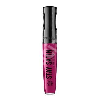 Ruj de buze lichid Stay Satin 430 For Sure, 5.5 ml, Rimmel London