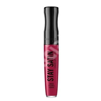 Ruj de buze lichid Stay Satin 800 Rad, 5.5 ml, Rimmel London