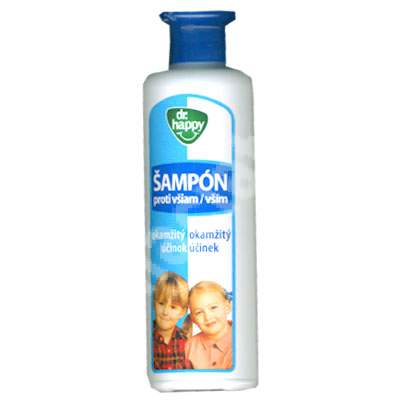 Sampon antiparazitar cu pieptene, 230 ml, Dr. Happy