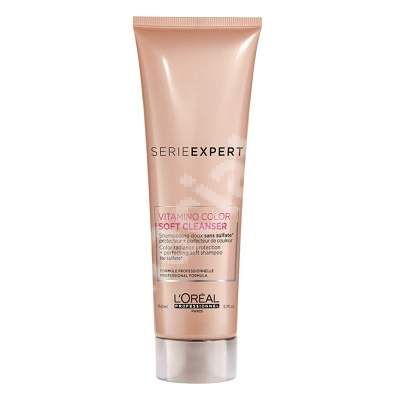Sampon crema pentru protectia culorii parului Vitamino Color Soft Cleanser Serie Expert, 150 ml, Loreal Professionnel