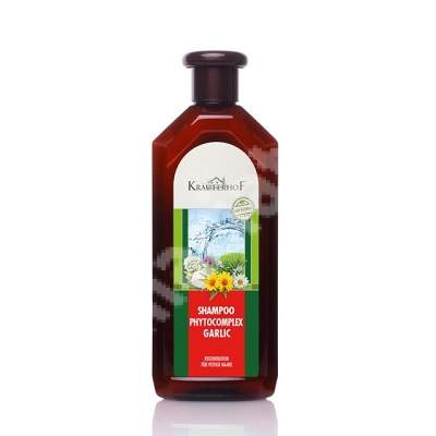 Sampon cu phytocomplex de usturoi, 500 ml, Krauterhof