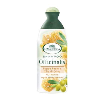 Sampon nutritiv cu laptisor de matca si ulei de masline L'angelica Officinalis, 250 ml, Coswell