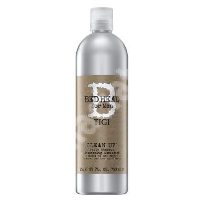 Sampon pentru barbati Bed Head for Men Clean Up Daily, 750 ml, Tigi