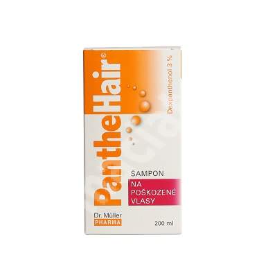 Sampon pentru par degradat PanteHair, 200 ml, Dr. Muller Pharma