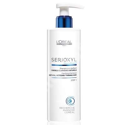 Sampon pentru par natural, normal sau subtire Serioxyl GlucoBoost, 250 ml, Loreal Professionnel