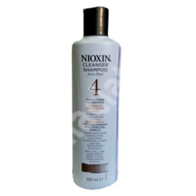 Sampon pentru par subtire tratat chimic System 4, 300 ml, Nioxin