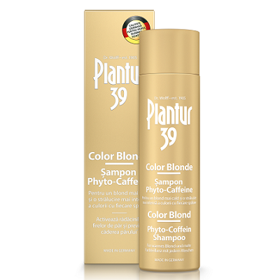 Sampon colorant Color Blonde Phyto-Caffeine Plantur 39, 250 ml, Dr. Kurt Wolff