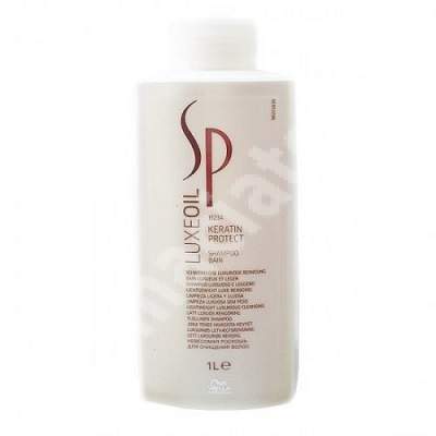 Sampon reconstructiv cu keratina Luxeoil Sp, 1 L, Wella