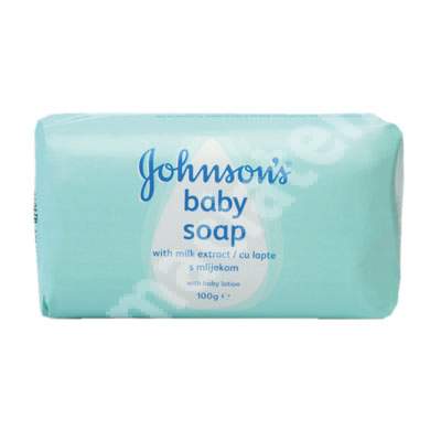 Sapun cu lapte, Johnson's Baby, 100 g, Johnson & Johnson