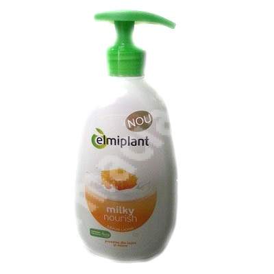 Sapun lichid cu proteine din lapte si miere Elmiplant, 500 ml, Sarantis