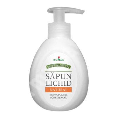 Sapun lichid natural cu propolis si scortisoara, 250ml, Verre de Nature