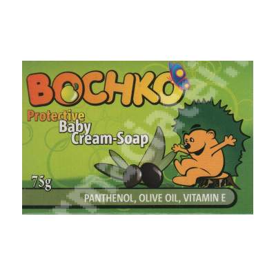 Sapun pentru copii cu panthenol, Bochko, 75 g, Lavena