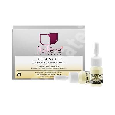 Ser facial cu extract de celule proaspete (140), 10 fiole, Floritene