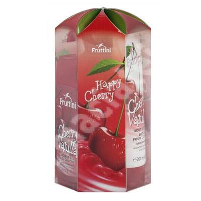 Set ingrijire corp cu cirese si vanilie Happy Cherry, Fruttini